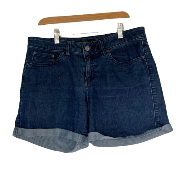 prana Stretch Jean Shorts Womens Size 6 Good Condition - Picture 1 of 6